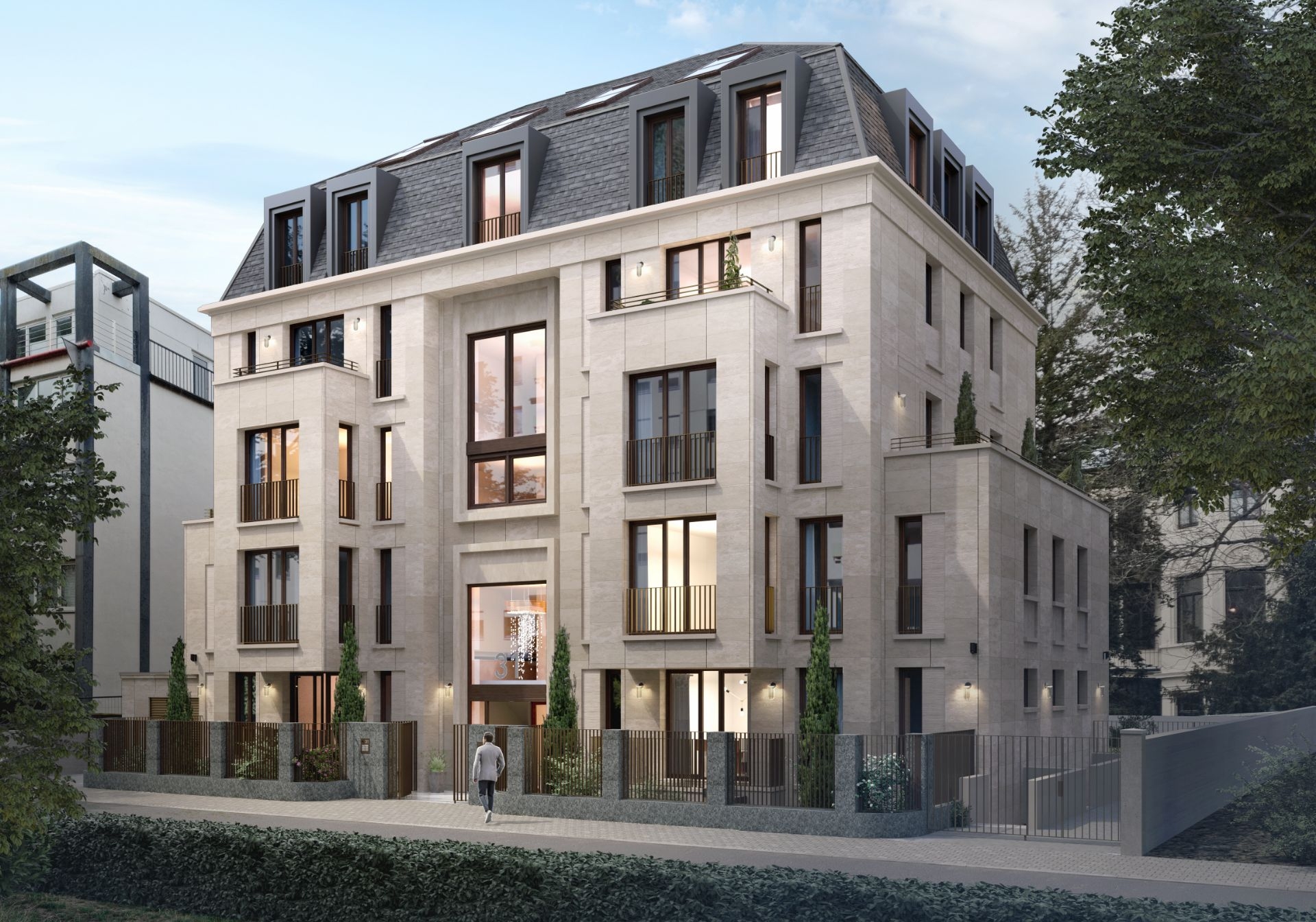 WestendSüd links und rechts der Bockenheimer Landstraße Seite 48